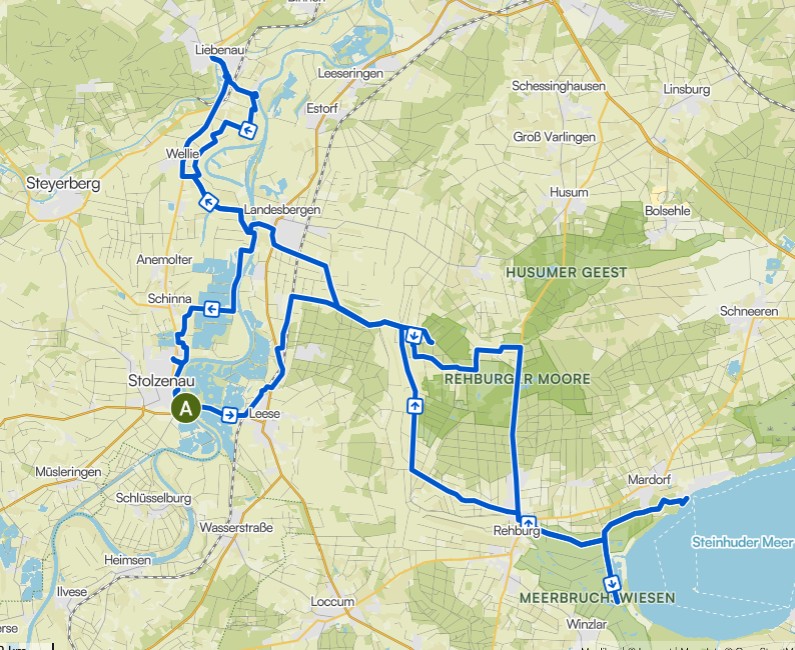 Tourkart zum Steinhuder Meer