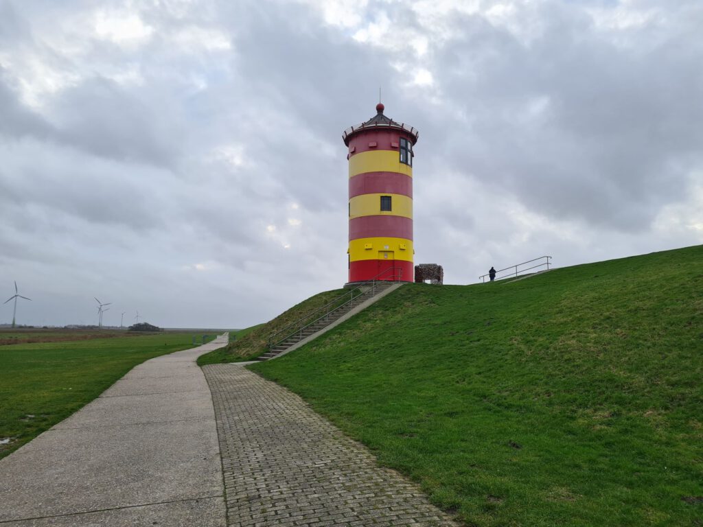 Pilsumer Leuchtturm etwas näher
