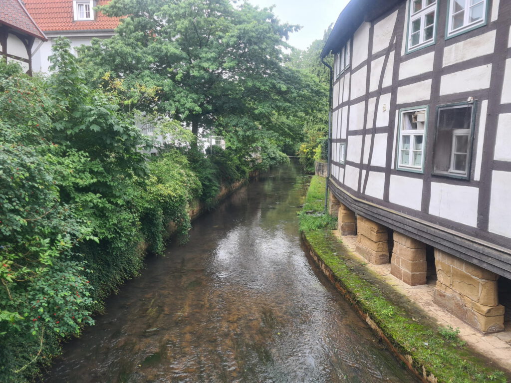 Bad Salzuflen kleiner Fluss