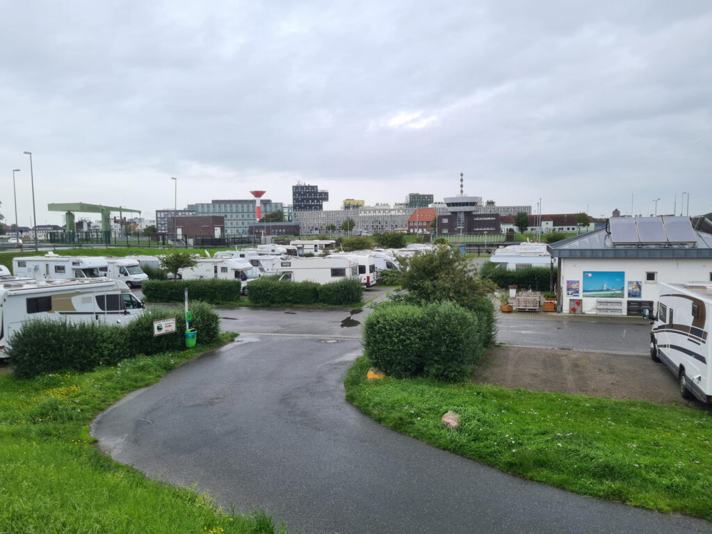 Bremerhaven Reisemobil-Stellplatz Doppelschleuse