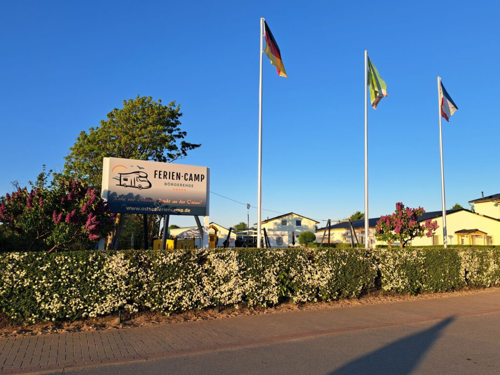 Eingang Campingplatz