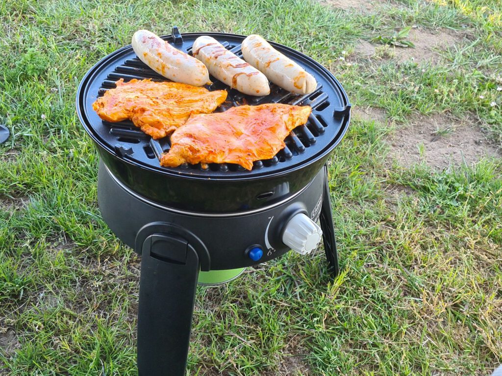 Befüllter Grill