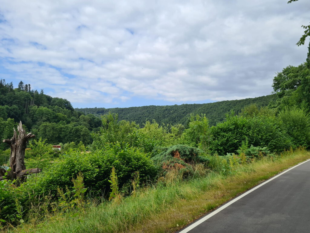 Weserbergland von oben
