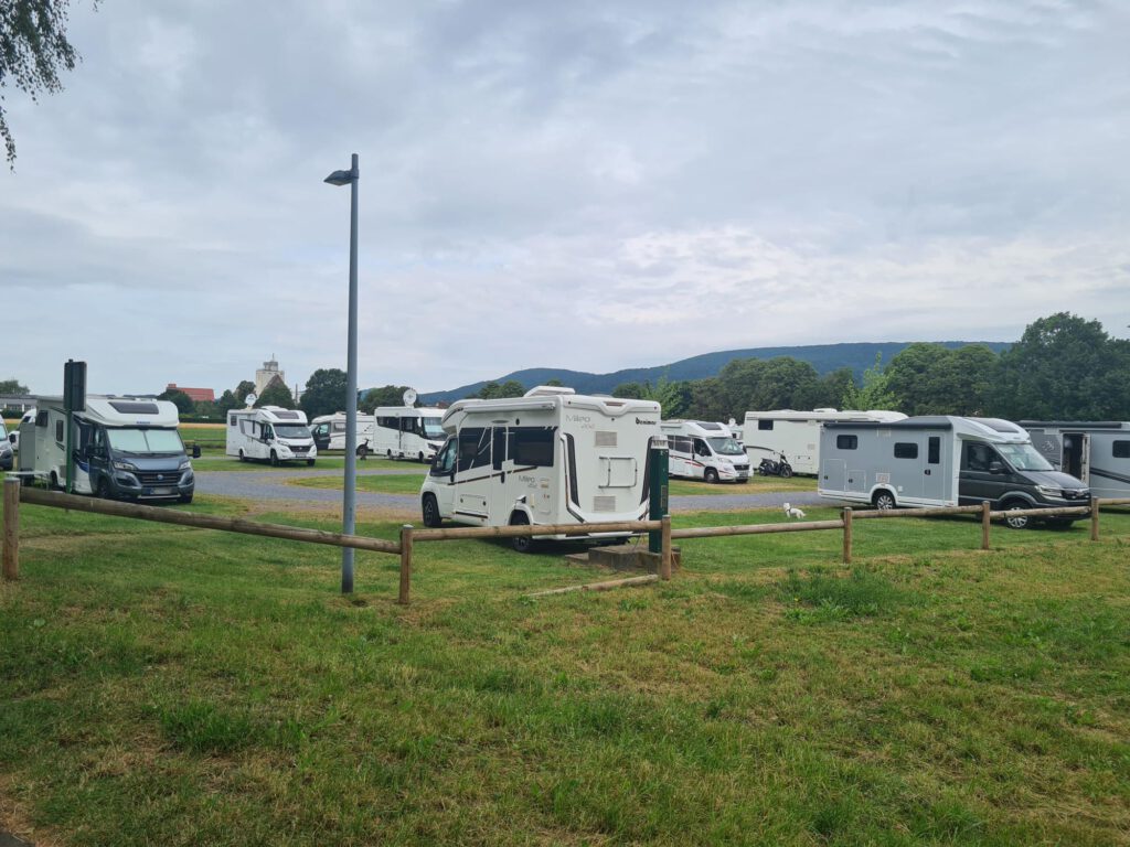 Wohnmobilstellplatz von Rinteln