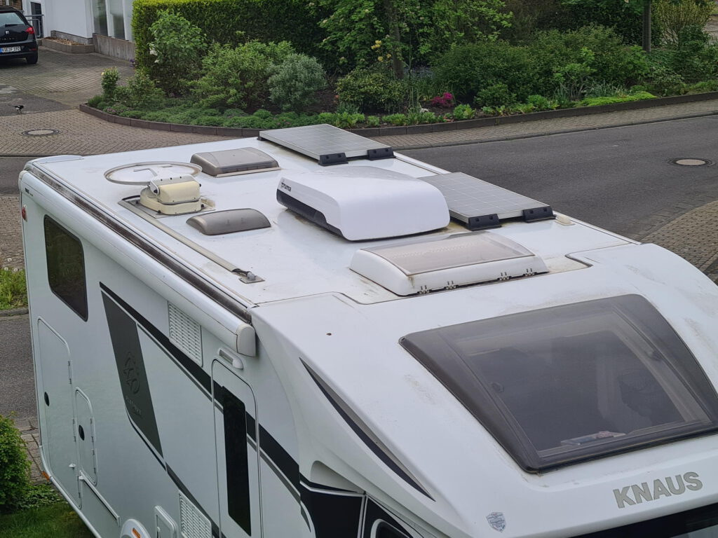 Wohnmobil von oben